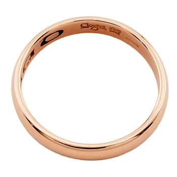 9ct rose gold Clogau Wedding Ring size X